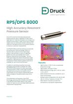 Druck RPS/DPS 8000 High accuracy resonant pressure sensor