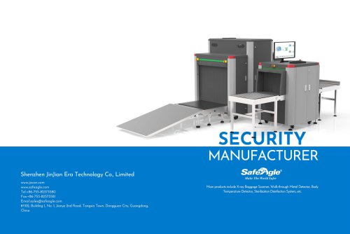 safeagle  X-ray Baggage Scanner
