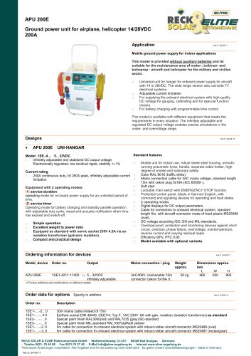 APU 200E