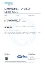 Certification 14001