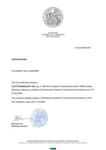 Certification Chamber of Commerce