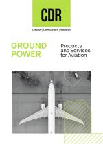 GROUND POWER. Products and services for  aviaion